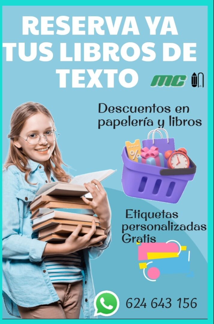 Reserva tus libros de Texto